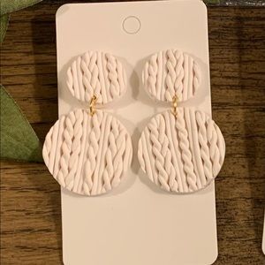 Polymer clay earrings